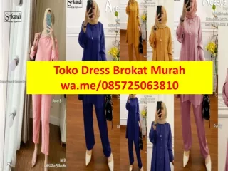 Toko Dress Brokat 085725063810