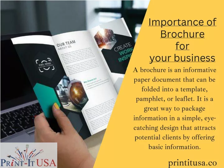 importance of brochure for your business