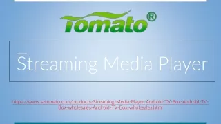 streaming media player