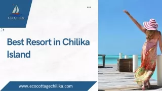 best resort in chilika island
