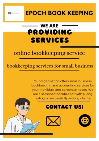 Small Business Bookkeeping Services - Epochbookkeeping