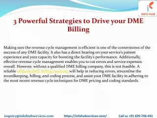 3 powerful strategies to drive your dme billing