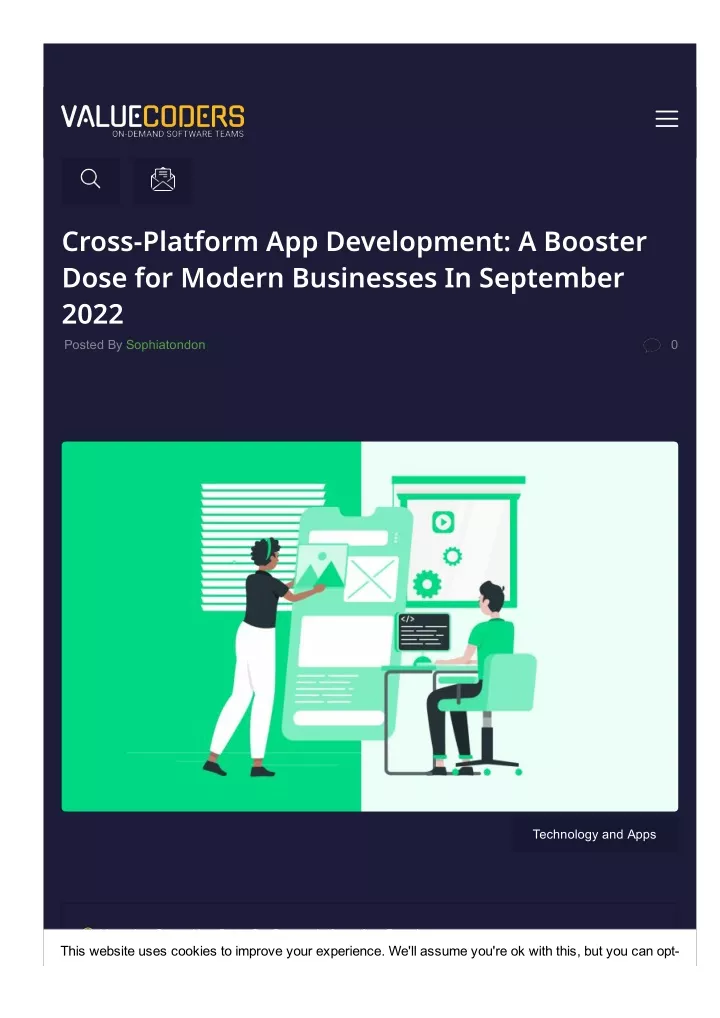 cross platform app development a booster dose