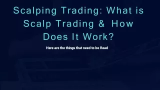 scalping trading what is scalp trading how does