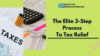 Tax relief services California