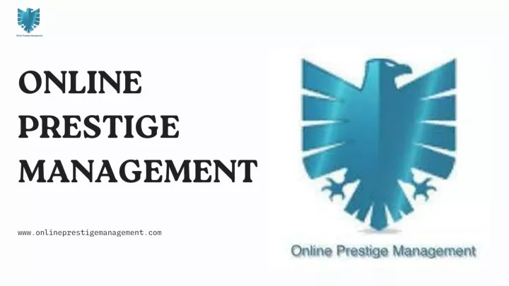 online prestige management