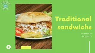Online Traditional  Gyro Sandwiches Order At HOME