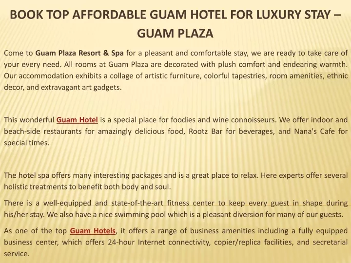 book top affordable guam hotel for luxury stay guam plaza