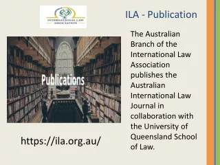 ILA - Publications