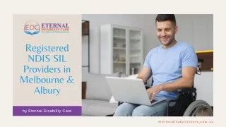 Registered NDIS SIL Providers in Melbourne & Albury