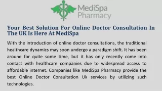 Medispa Blog PPT