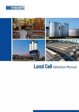 load cell selection manual