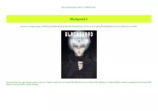 [Best!] Blackguard 3 #P.D.F. DOWNLOAD^