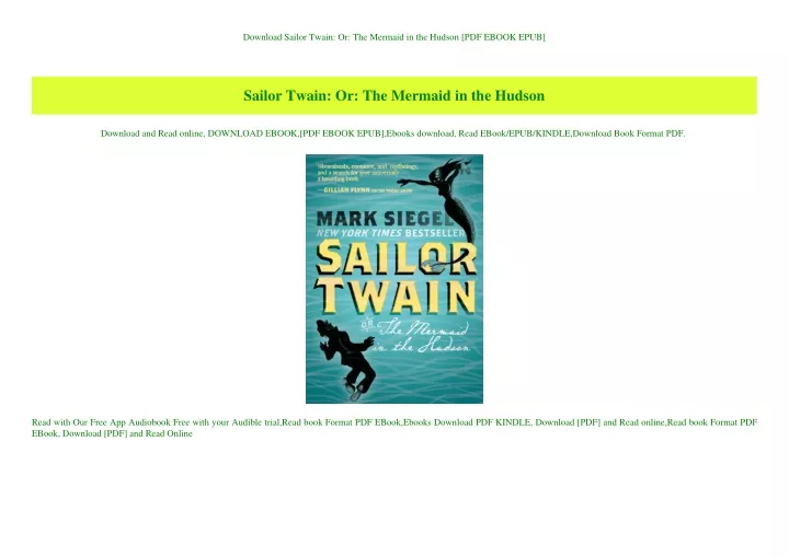 download sailor twain or the mermaid