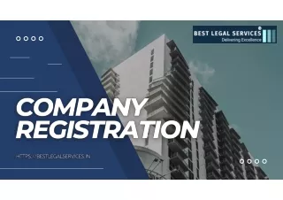 Company Registration Online in India