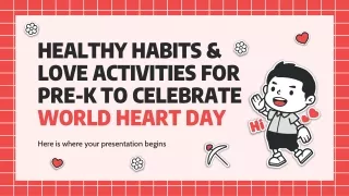 healthy habits love activities for pre k to celebrate world heart day