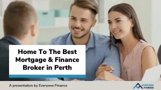 Home To The Best Mortgage & Finance Broker in Perth