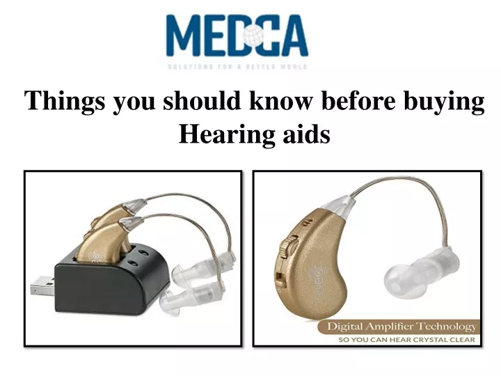 things you should know before buying hearing aids