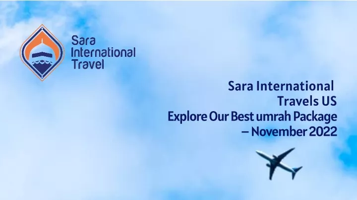 sara international travels us