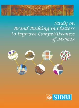 Study on Brand Building in Clusters to Improve Competitiveness of MSMEs - FMC