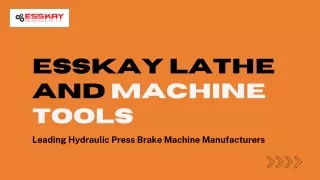 Heavy Duty Lathe Machine - Hydraulic Press Brake Machine - Heavy Machinery