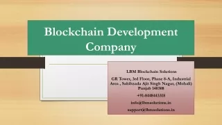 Blockchain Development Company