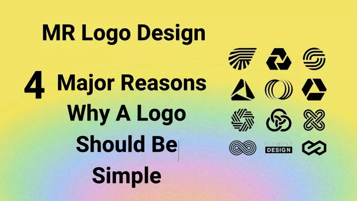 mr logo design 4 major reasons why a logo should