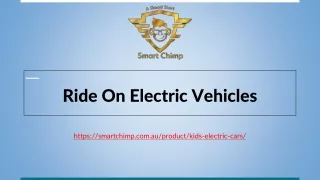Ride On Electric Vehicles