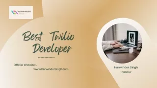 Best Twilio Developer
