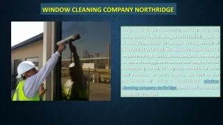 Window Cleaning Company Northridge