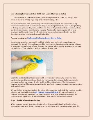 Sofa Cleaning Services in Dubai - SMG_organized