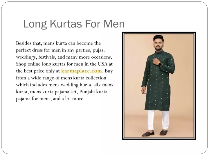 long kurtas for men
