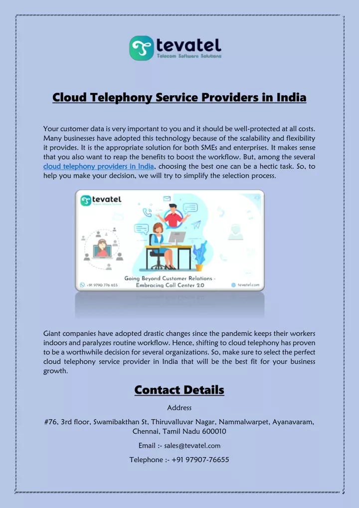 cloud telephony service providers in india