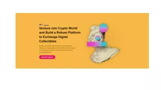 Venture into Crypto World and Build a Robust Platform to Exchange Digital Collec
