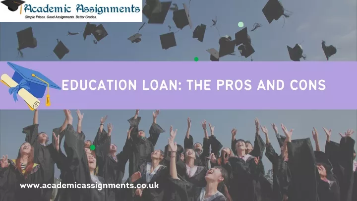 education loan the pros and cons