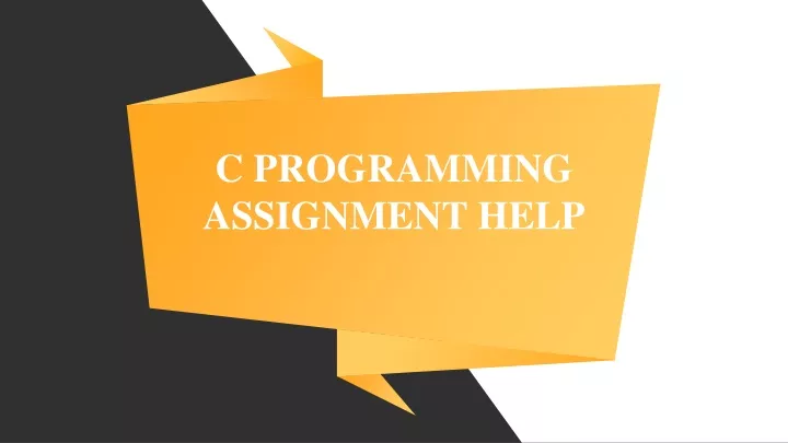 assignment for c programming