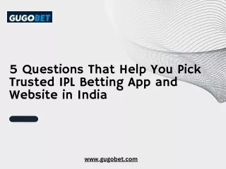 How to Find the Trusted Betting App in India for Betting on IPL 2022