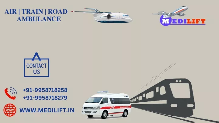 air train road ambulance