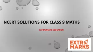 ncert solutions for class 9 maths