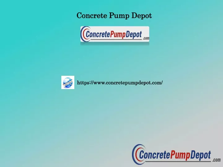 concrete pump depot