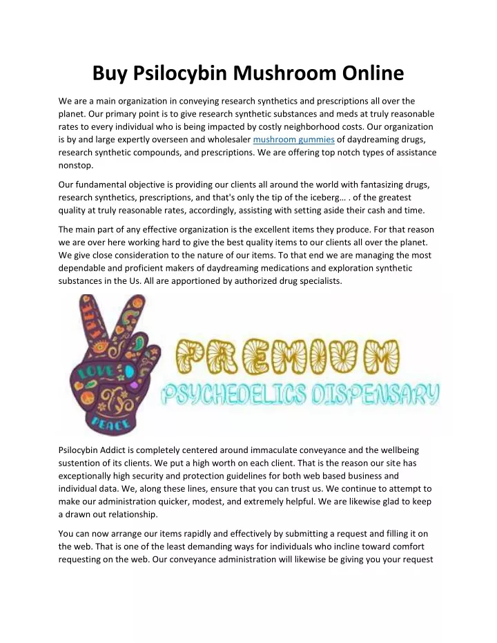 buy psilocybin mushroom online