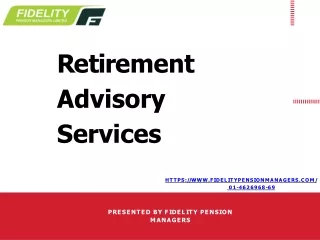 Retirement Advisory Services