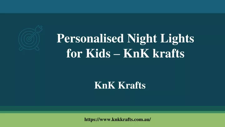 p ersonalised night lights for kids knk krafts