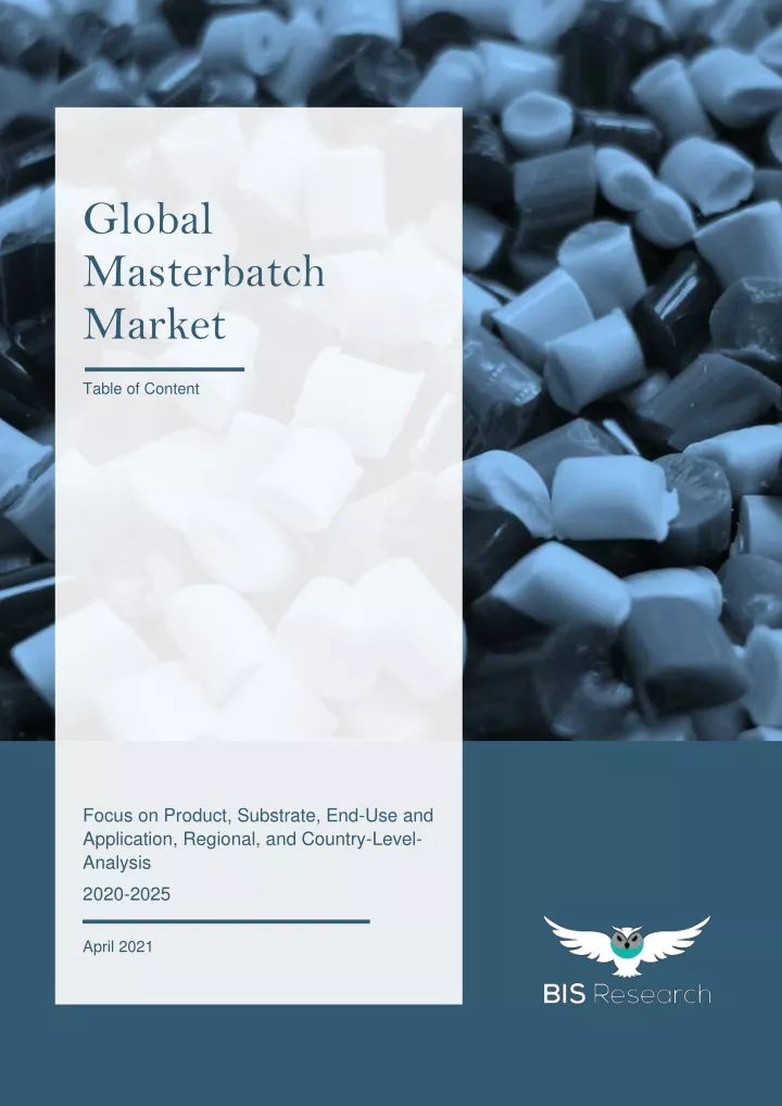 global masterbatch market