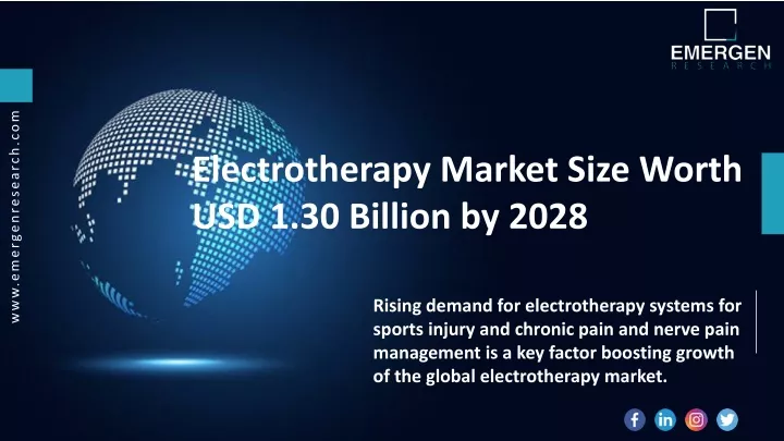electrotherapy market size worth usd 1 30 billion