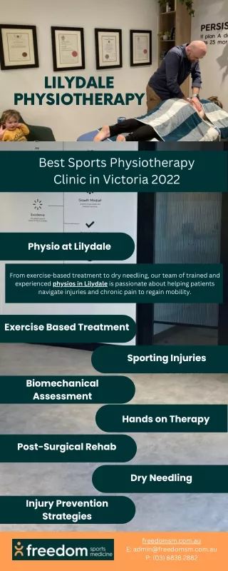 Physio Lilydale | Award Winning Physiotherapy Clinic