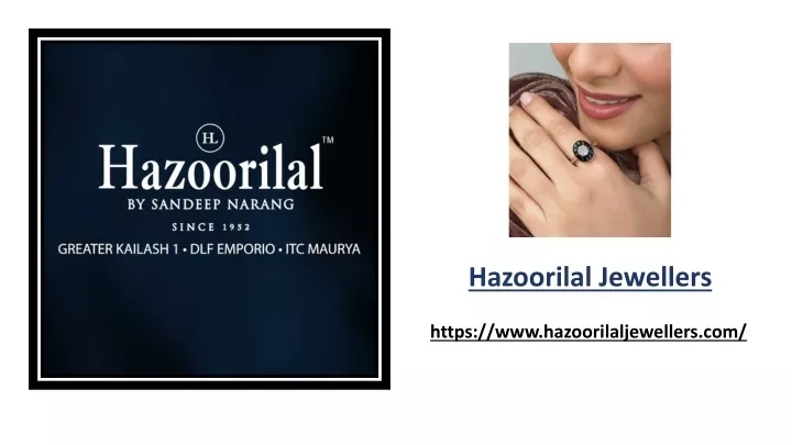 hazoorilal jewellers