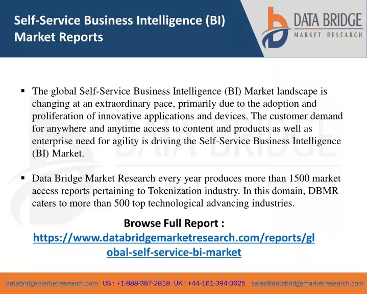 self service business intelligence bi market
