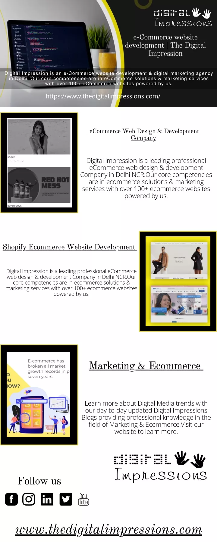 e commerce website development the digital