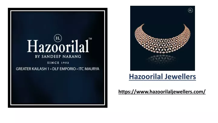 hazoorilal jewellers